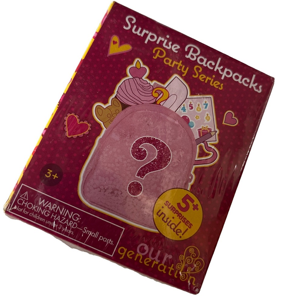 Our Generation Surprise Backpack Party Series